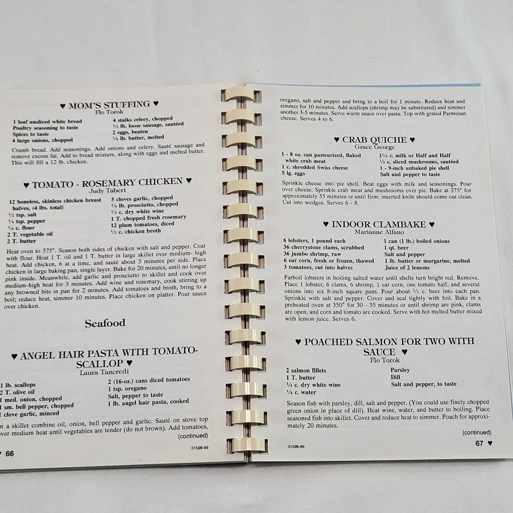 Seasoned w. Love & Care Recipes from the Heart Interfaith Network of Care 1990s